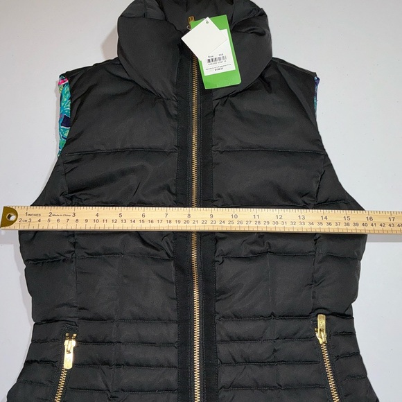 Lilly Pulitzer NWT Syd Vest Black $198 Size XXS - Picture 8 of 13